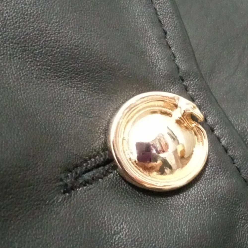 Cavalli Class Leather Jacket - Picture 6 of 13